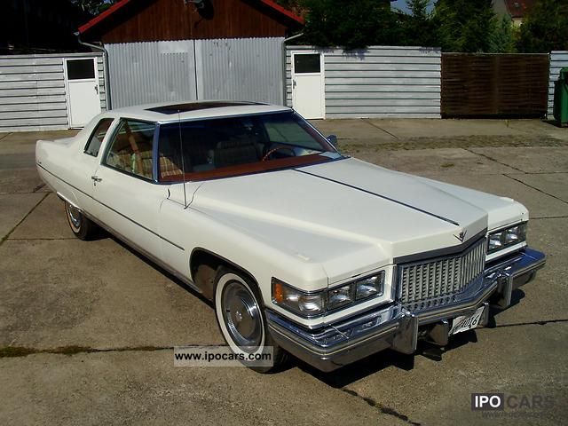Cadillac  Coupe DeVille 1975 Vintage, Classic and Old Cars photo