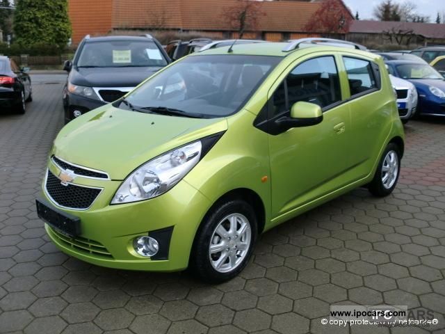 2011 Chevrolet  Spark 1.2 82PS 4xEFH/BC/ALU/NEBEL/KLIMA/ZV + FB Small Car Employee's Car photo