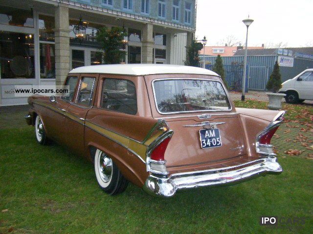 Chevrolet  Pacard Wagon, 1958, 45 United States and Classic Cars 1958 Vintage, Classic and Old Cars photo
