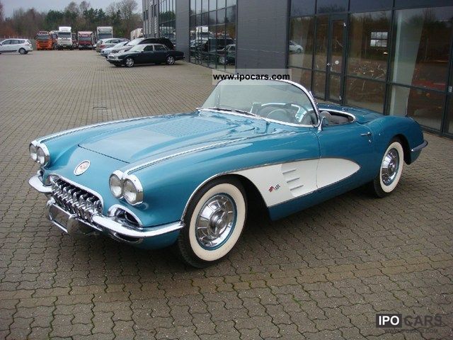 1958 Chevrolet Corvette Convertible 4 7 Car Photo And Specs