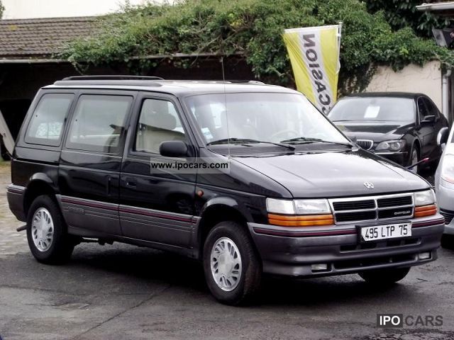 1992 Chrysler Voyager 3.3 V6 AWD BA4 LUXE Car Photo and
