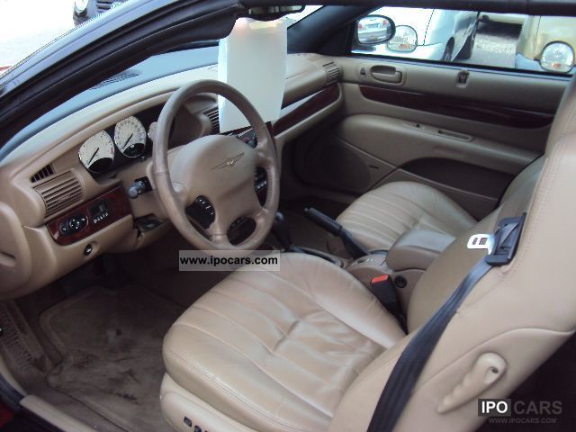 2001 Chrysler Sebring Convertible 2 7i V6 Lx A Car Photo