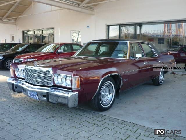 Chrysler  Newport 6.6 V8 climate original 12 772 Meil 1976 Vintage, Classic and Old Cars photo