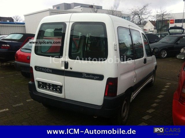 1999 Citroen Berlingo 600 1 1 I Truck T 220 V Approval 11 2013