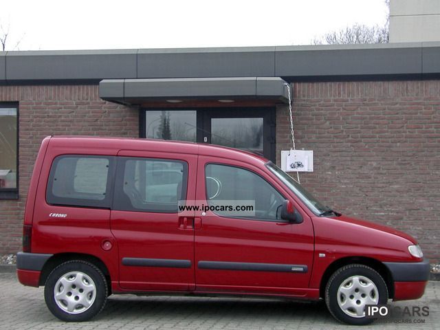 2001 Citroen Berlingo Chrono * 5 Seats * Climate * 1 Hand * Mot: 08/2012 - Car Photo And Specs