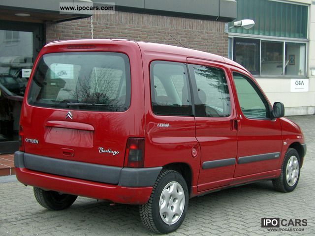 2001 Citroen Berlingo Chrono * 5 Seats * Climate * 1 Hand * Mot: 08/2012 - Car Photo And Specs