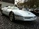 Corvette  C4 T-Top PANORAMA, WHITE Black leather 1991 Used vehicle photo