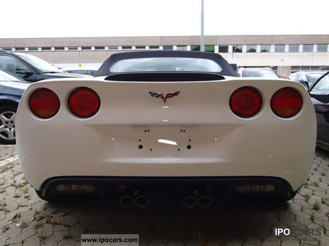 2011 Corvette C6 Grand Sport Convertible White Heritage Automation