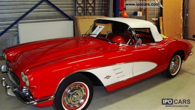 Corvette  C1 1961 novel Red 1961 Vintage, Classic and Old Cars photo
