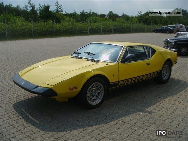 DeTomaso  Pantera Coupe 5.7 1974 Vintage, Classic and Old Cars photo