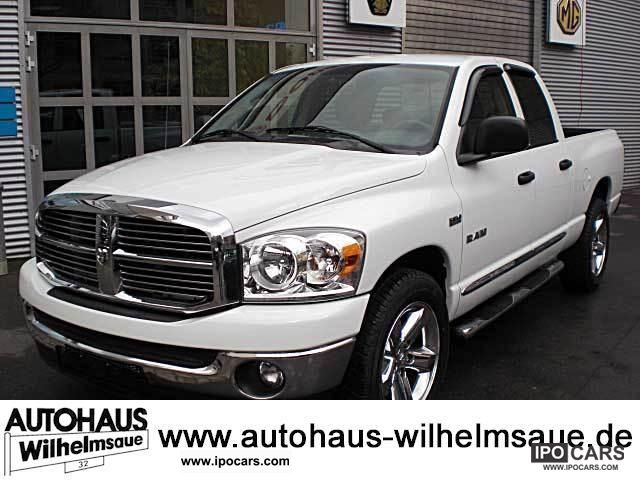 2008 Dodge Ram 5 7 V8 Hemi 4x4 Quad Cab Big Horn Car Photo And Specs