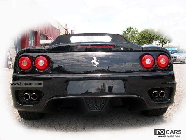 2007 Ferrari F360 Spider Vat 1 Hand Leather Xenon