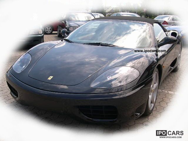 2007 Ferrari F360 Spider Vat 1 Hand Leather Xenon