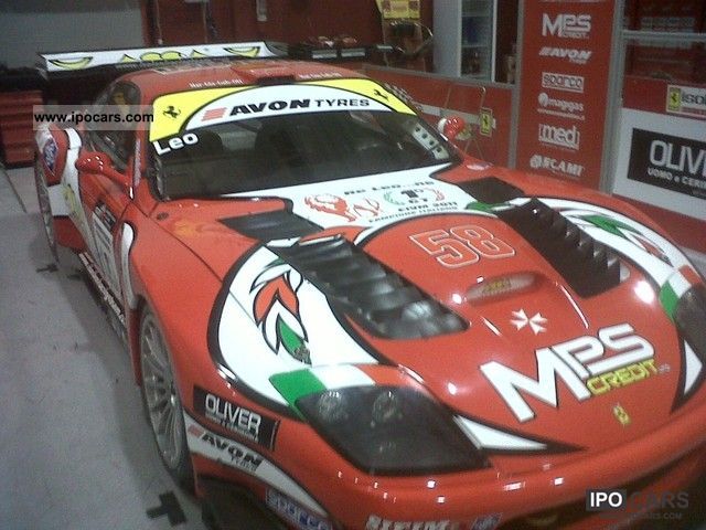 Ferrari  OFFICIAL RACE CAR FERRARI 575 GTC 2004 Race Cars photo