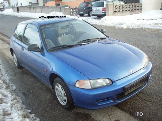 1993 Honda civic sedan specs #3
