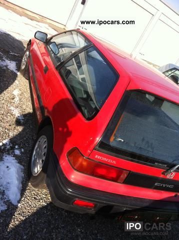 1990 Honda  Civic 1.5 Sports car/Coupe Used vehicle photo