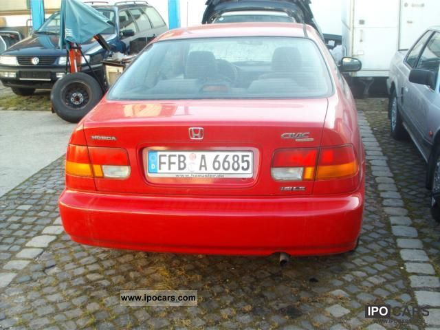 1998 Honda Civic Coupe 1 6i Ls Car Photo And Specs