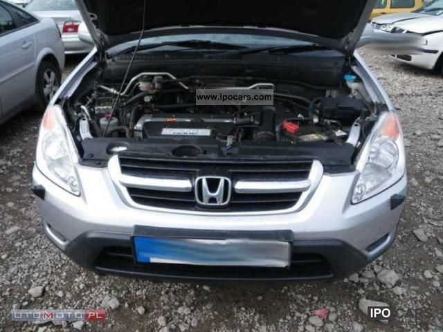 2002 Honda Cr V 2 0 I Vtec Sport 2002 Anglik Car Photo And Specs