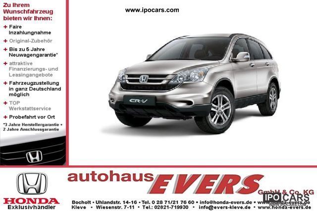 2012 Honda  CR-V 2.0i-VTEC Comfort 50 Years Edition MJ2012 Off-road Vehicle/Pickup Truck Pre-Registration photo