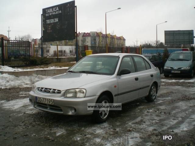 Hyundai  Accent Z GAZEM SEKWENCYJNYM I Air 2000 Liquefied Petroleum Gas Cars (LPG, GPL, propane) photo