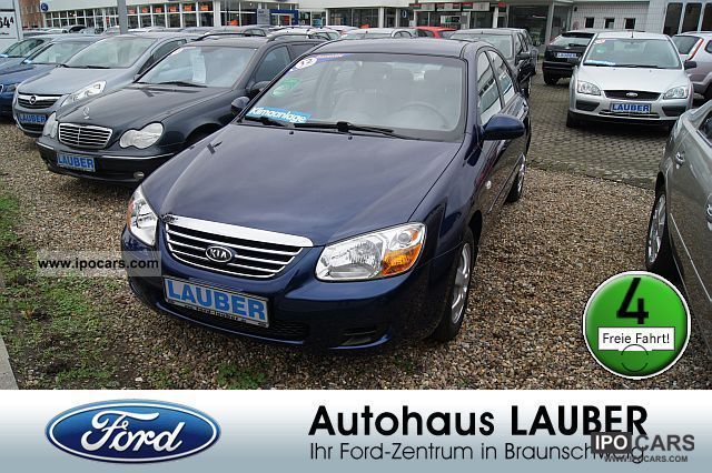 2007 Kia  Cerato 1.6i 5-door air / aluminum / R / CD / EFH / EWFS ZV / Limousine Used vehicle photo
