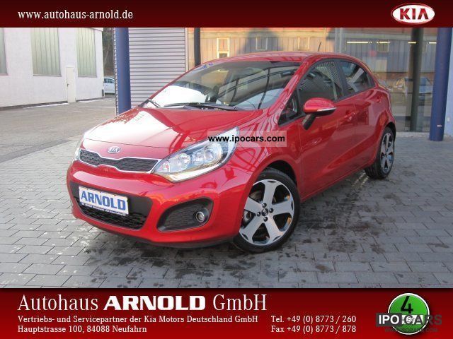 2012 Kia  Rio 1.4 CRDi technology Einparkh Spirit. Sitzh. PTS Small Car Pre-Registration photo