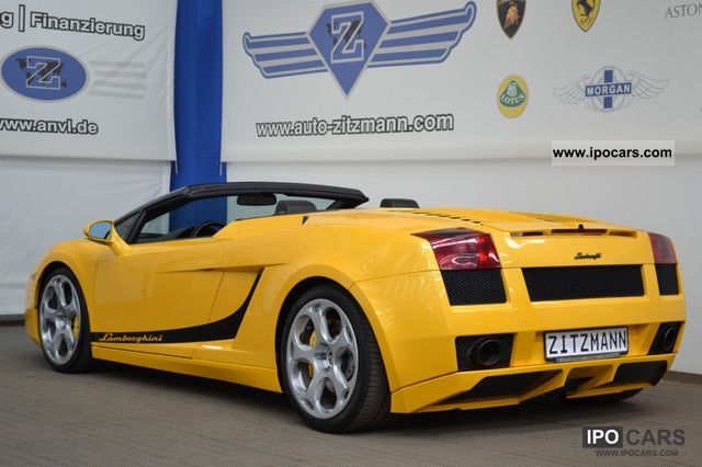 2006 Lamborghini  GALLARDO SPYDER E-GEAR | REVERSING CAMERA Cabrio / roadster Used vehicle photo