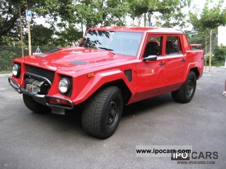 пикап lamborghini lm002