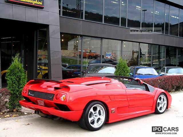 2001 Lamborghini Diablo Sv Roadster Car Photo And Specs