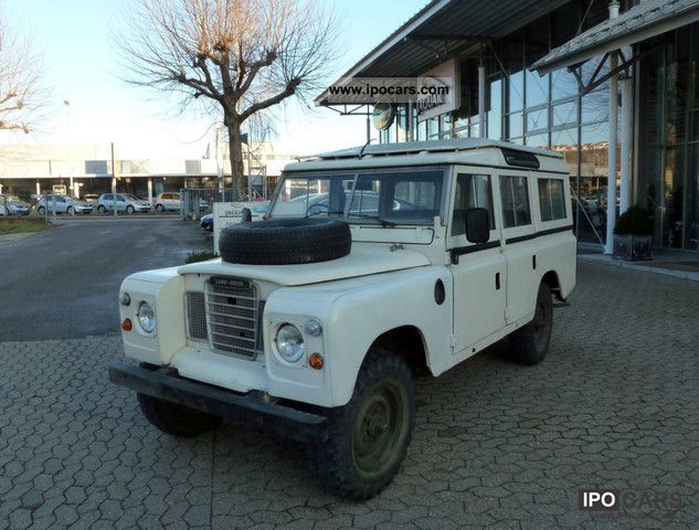 Land Rover  109 Series III with H-plates, LPG gas system 1972 Vintage, Classic and Old Cars photo