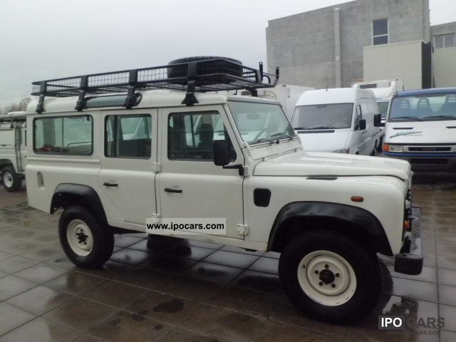 2001 Land Rover Defender 110 9 Seater Car Photo And