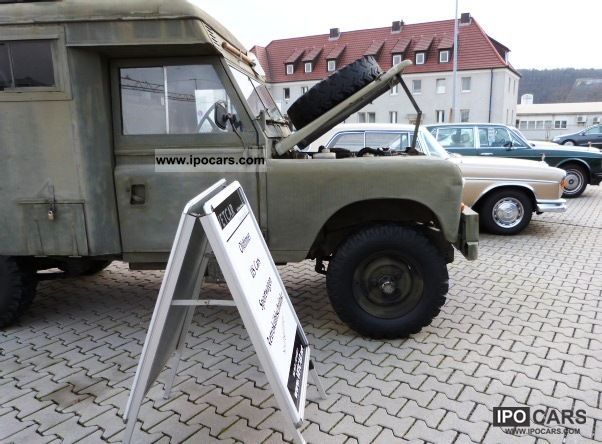 Land Rover  SeriesII 109 4x4 Ambulance 1963 H-approval aluminum 1963 Vintage, Classic and Old Cars photo