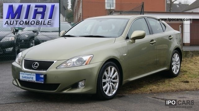 2008 Lexus  IS 250 KeylessGo leather cream beige Klimaaut-6G-E Limousine Used vehicle photo