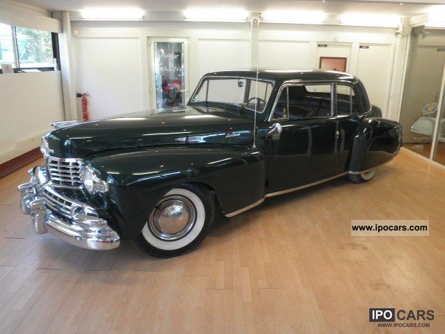 Lincoln  Continental Club Coupe 1948 Vintage, Classic and Old Cars photo