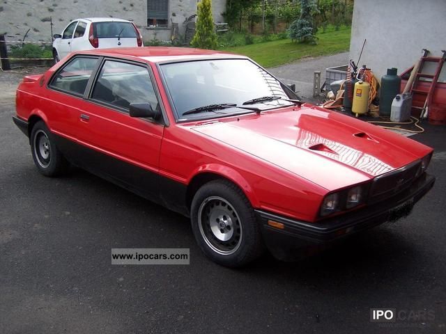 1984 Maserati  Biturbo Sports car/Coupe Used vehicle photo