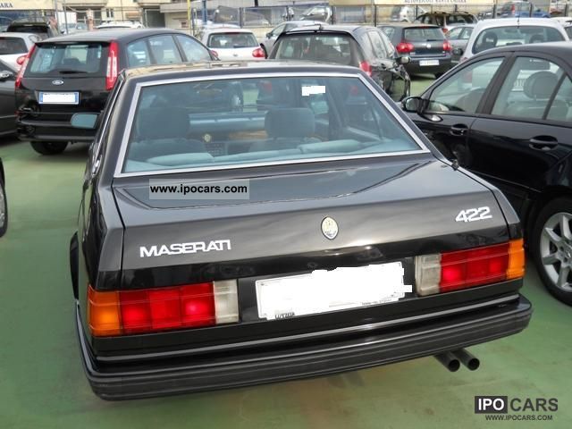 1988 maserati 422 2 0 223 cv bi-turbo
