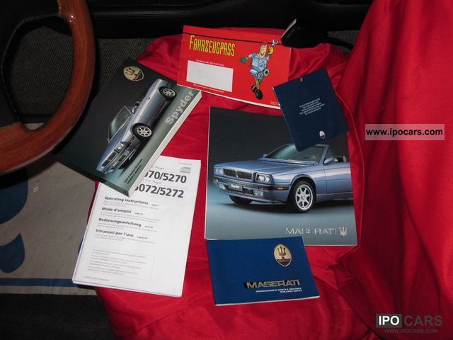 1994 Maserati Biturbo Spyder i.E - Car Photo and Specs