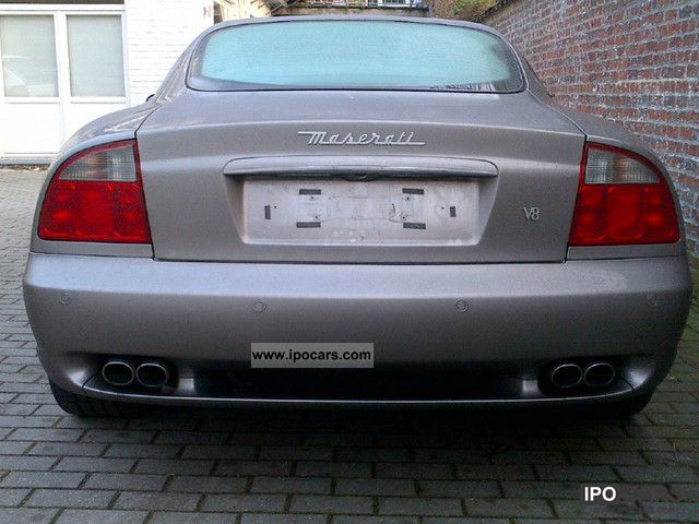 2002 Maserati  4200 Cambiocorsa F1 / CD GPS PDC S.MEMO Sports car/Coupe Used vehicle photo