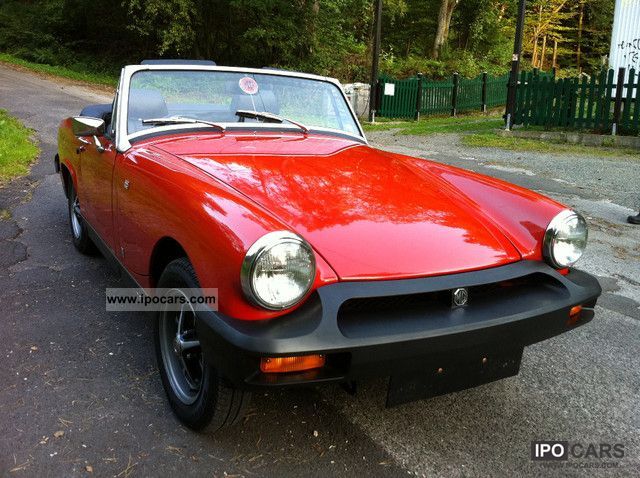 MG  Midget H may be admitted original KM 1977 Vintage, Classic and Old Cars photo