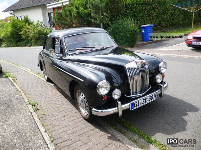 MG  ZB Magnette classic car Rechstlenker 1958 Vintage, Classic and Old Cars photo