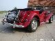 1951 MG  TD bordeaux 1951 Cabrio / roadster Used vehicle photo 1