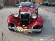 1951 MG  TD bordeaux 1951 Cabrio / roadster Used vehicle photo 2