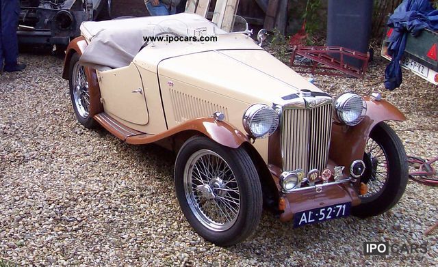 MG  TC 1949 Vintage, Classic and Old Cars photo
