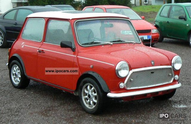 1990 Mini Cooper Mk Ii Reduced Red Flame Collector S