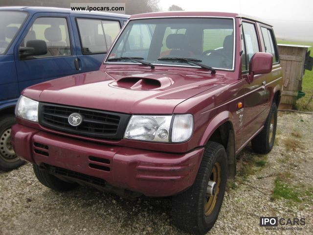 1998 Mitsubishi  Galloper 2.5 TD Exceed wheel rims Off-road Vehicle/Pickup Truck Used vehicle photo