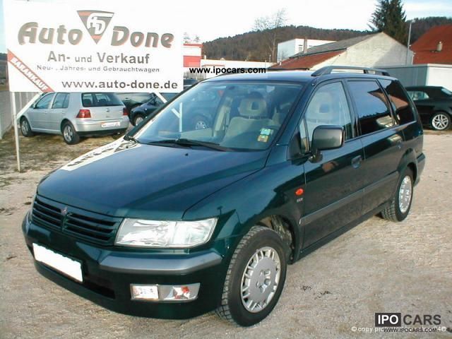 2000 Mitsubishi  Space Wagon 2.4 GDI Cool Klima/AHK/6-Sitze/4x el Van / Minibus Used vehicle photo