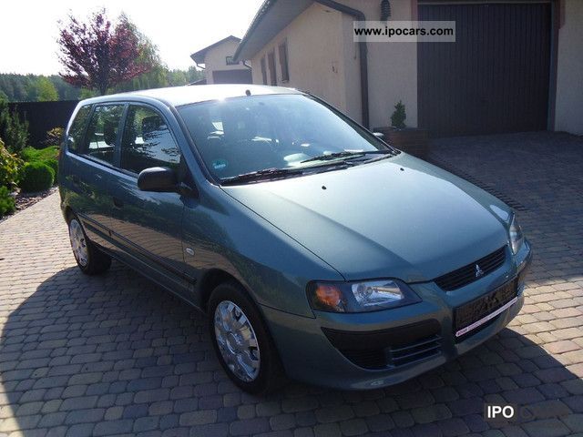 2004 Mitsubishi  1,3 i 04R OPLACONY BEZAWARYJNY Van / Minibus Used vehicle photo