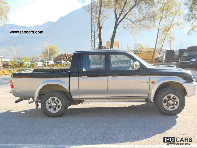 2000 Mitsubishi L200 Pick Up 4x4 Magnum Car Photo And Specs