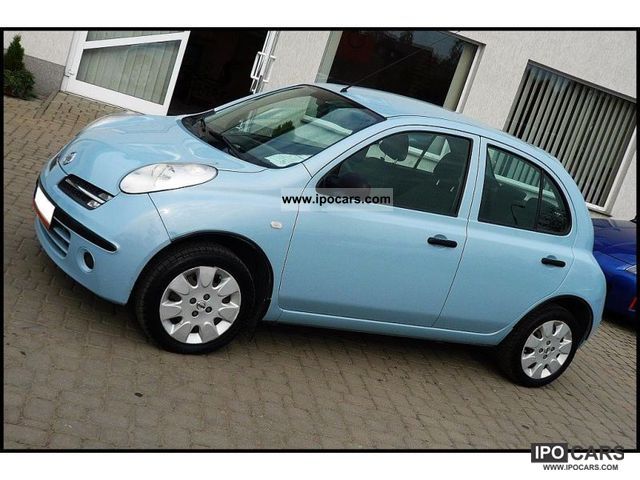 2005 Nissan Micra Dci Air 5 Diesel Drzwi Car Photo And Specs