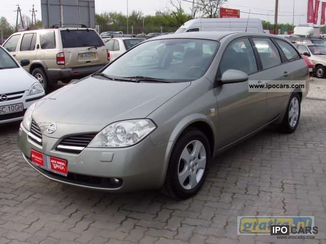 2005 Nissan primera specifications